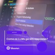 Como os LLMs geram respostas?
