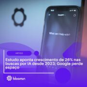 Estudo aponta crescimento de 26% nas buscas por IA desde 2023; Google perde espaço